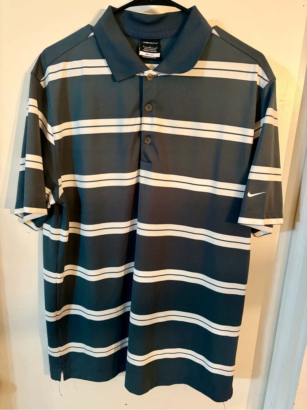 Nike Dri-FIT Polo Shirt in Charcoal